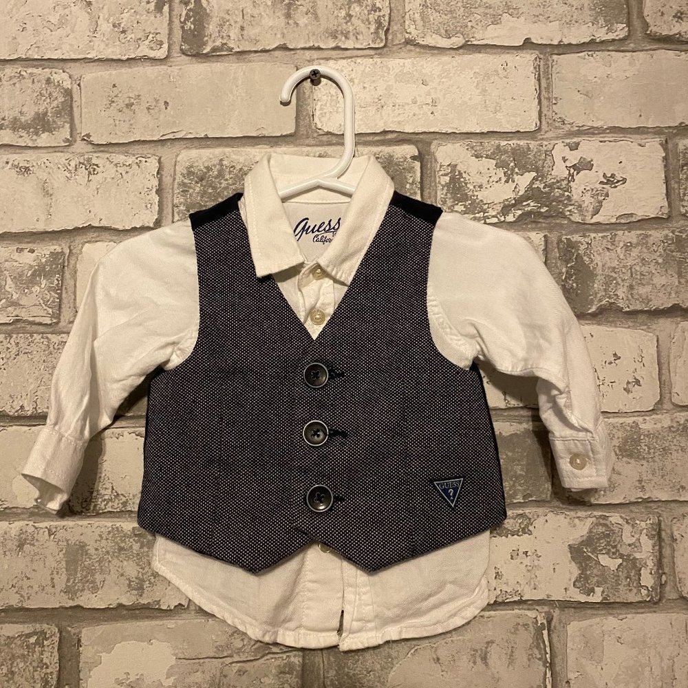 Guess Baby Boy's 3 Piece Outfit Size 3-6 Months